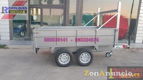 REMOLQUE BASCULANTE DE 2 EJES